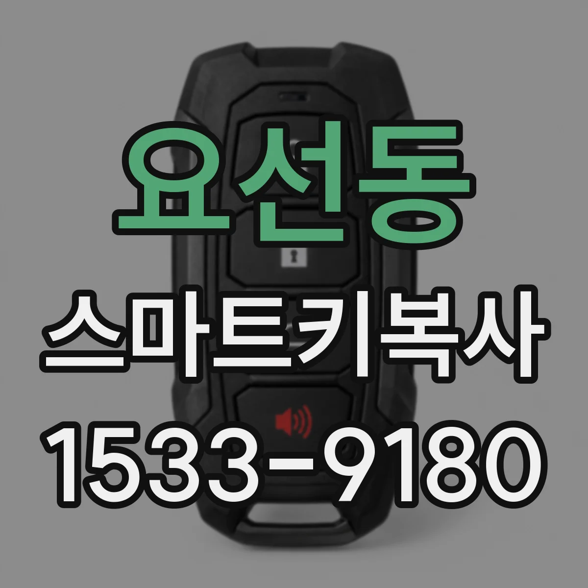요선동 스마트키복사