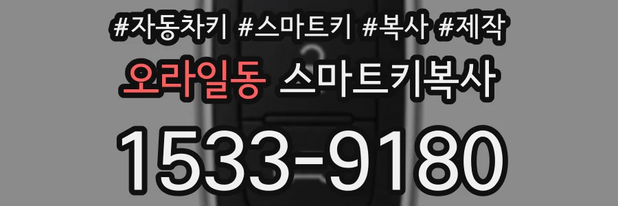 오라일동 스마트키복사