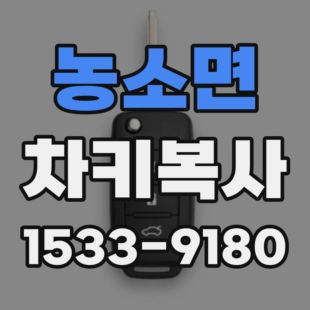 농소면 차키복사