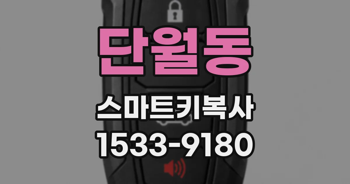 단월동 스마트키복사
