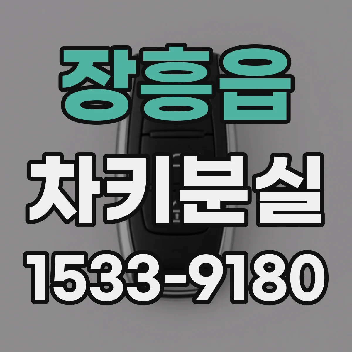 장흥읍 차키분실