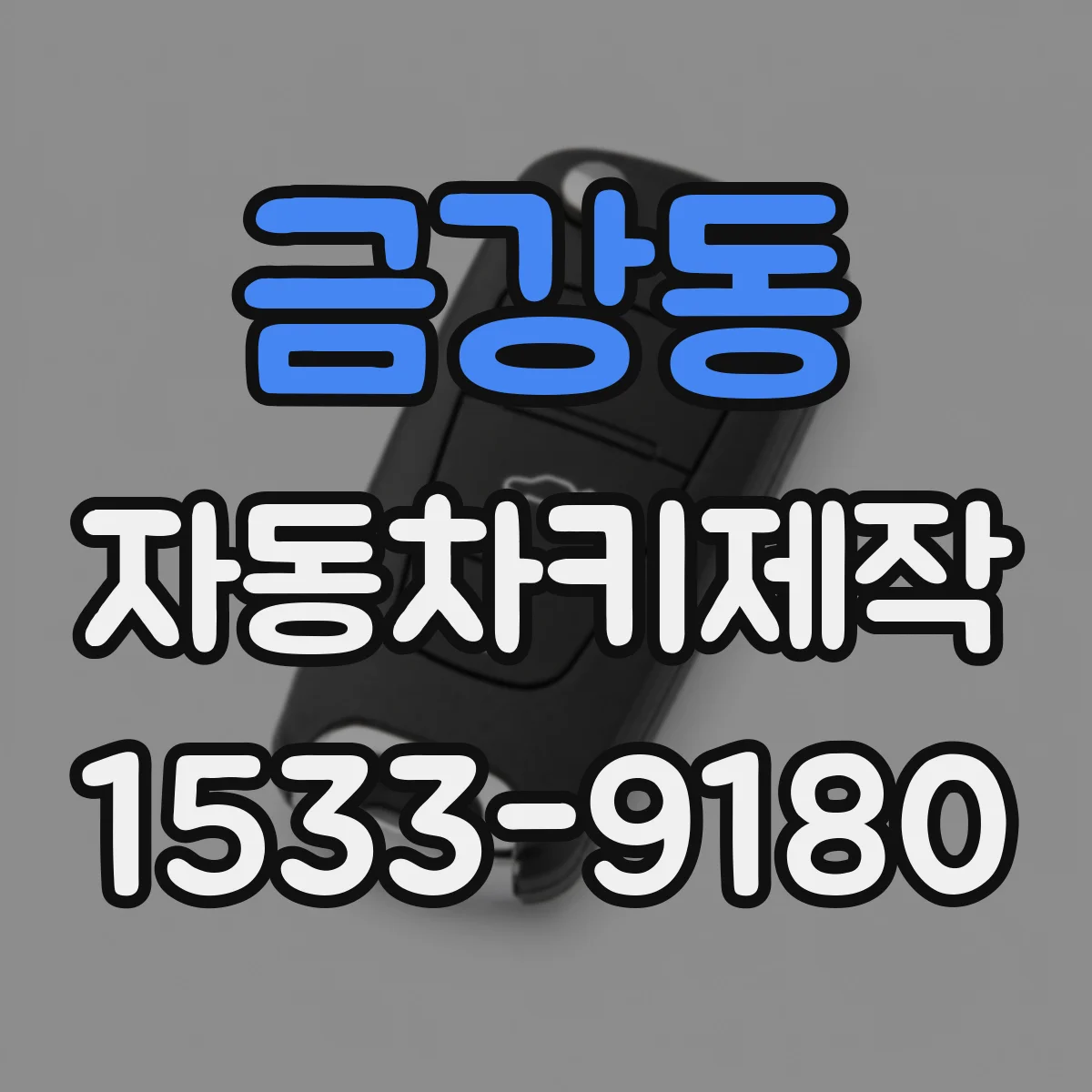 금강동 자동차키제작