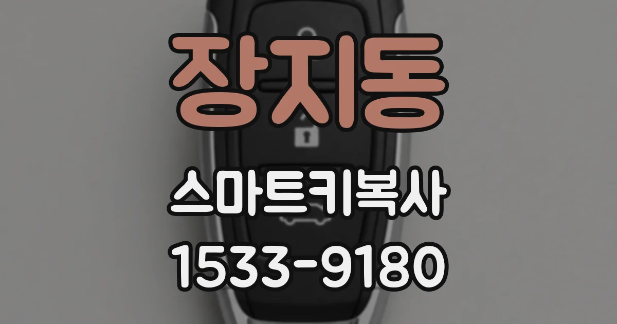 장지동 스마트키복사