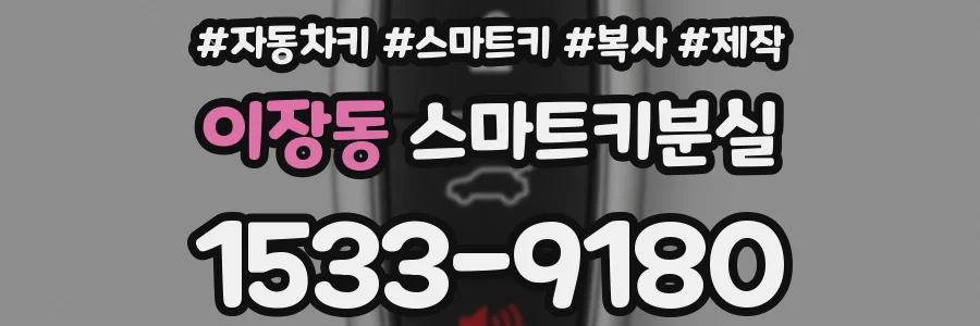 이장동 스마트키분실
