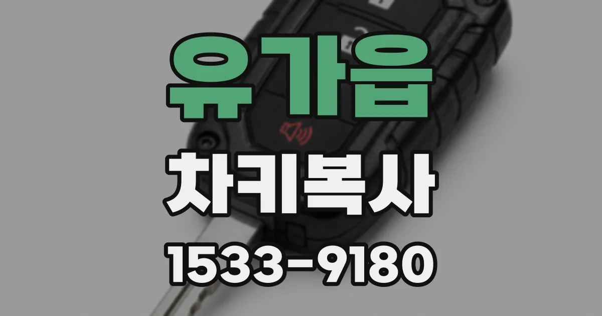 유가읍 차키복사