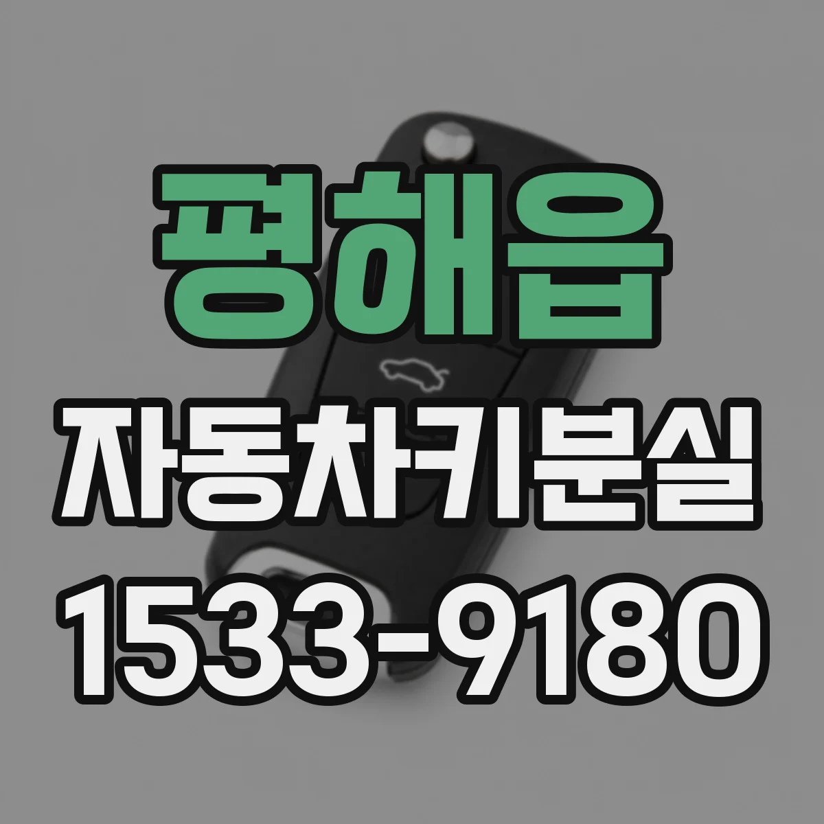 평해읍 자동차키분실