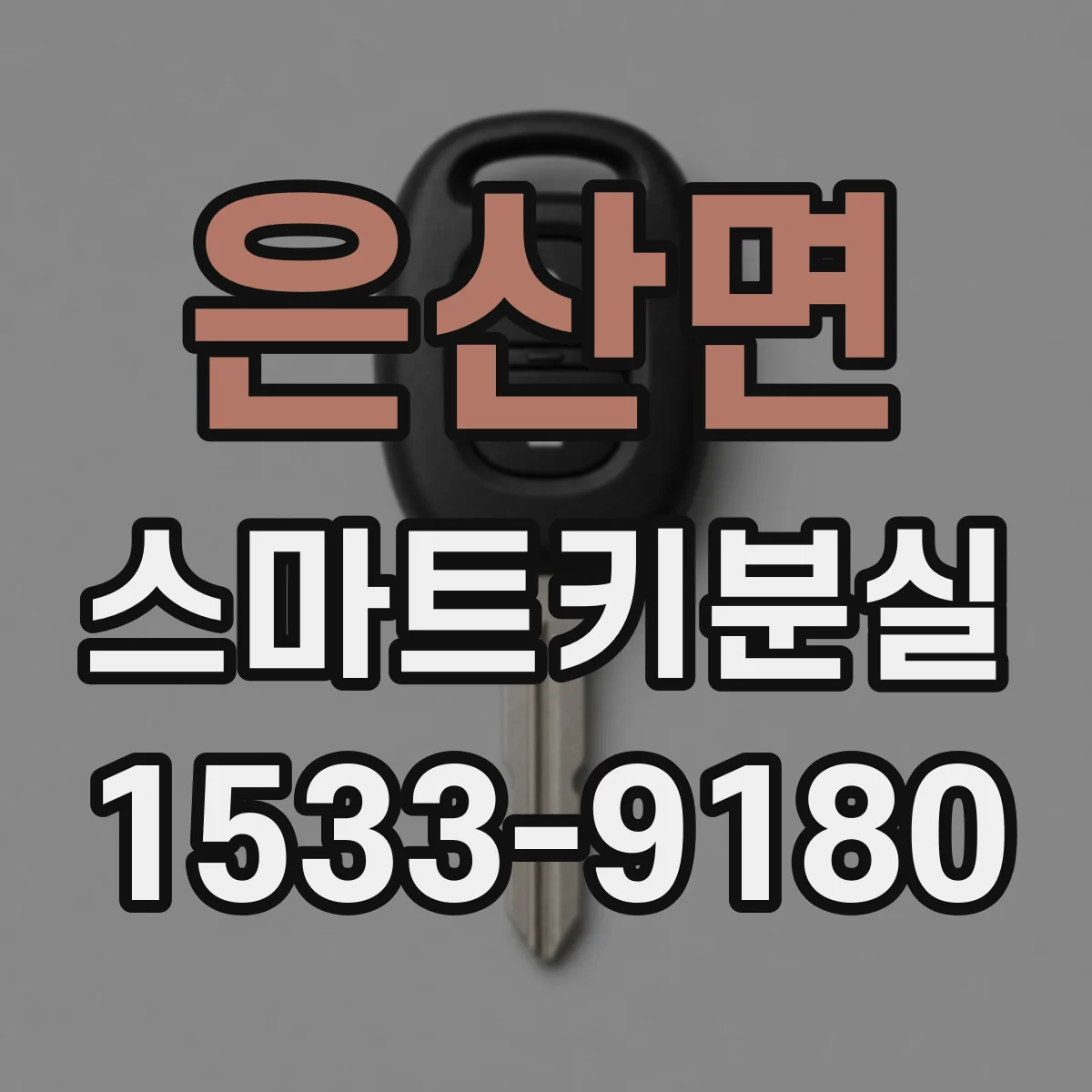 은산면 스마트키분실