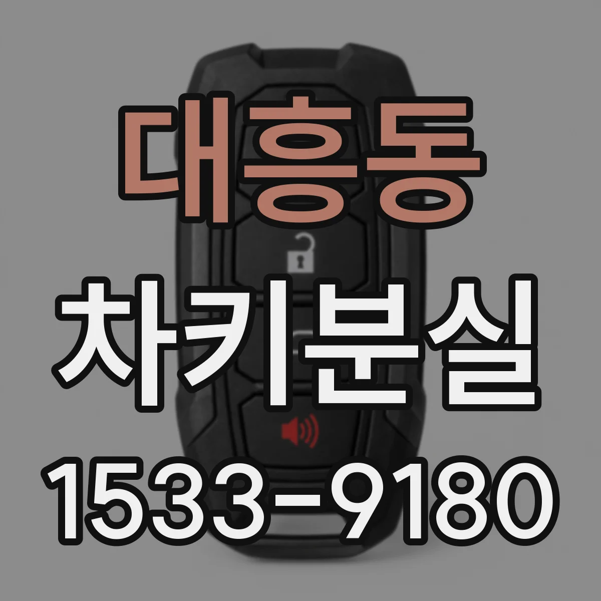 대흥동 차키분실