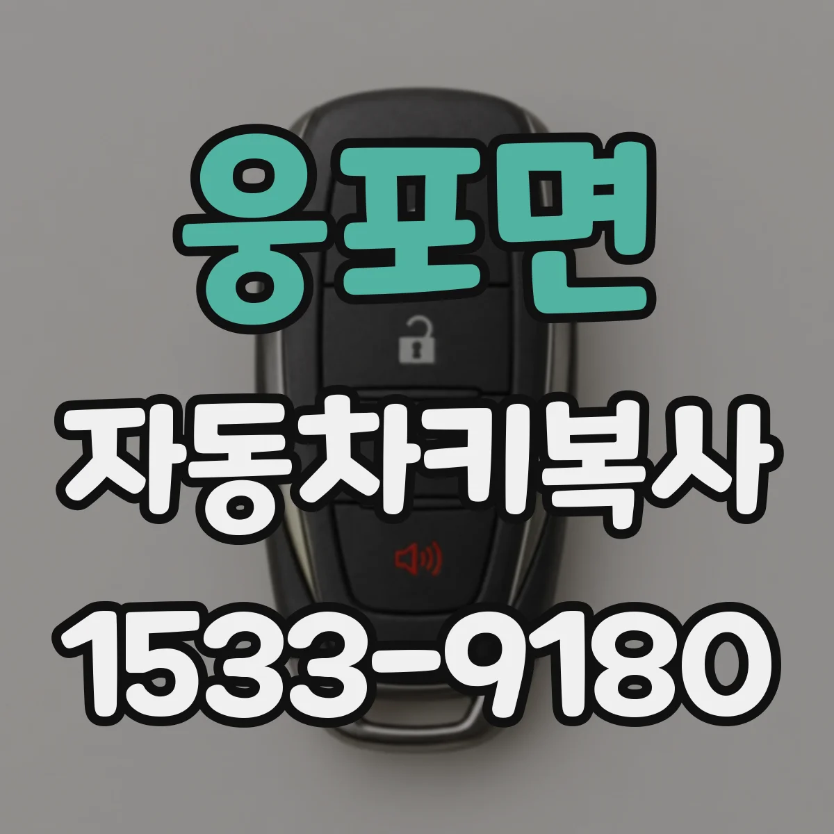 웅포면 자동차키복사