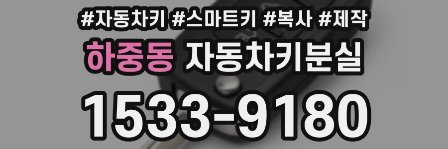 하중동 자동차키분실