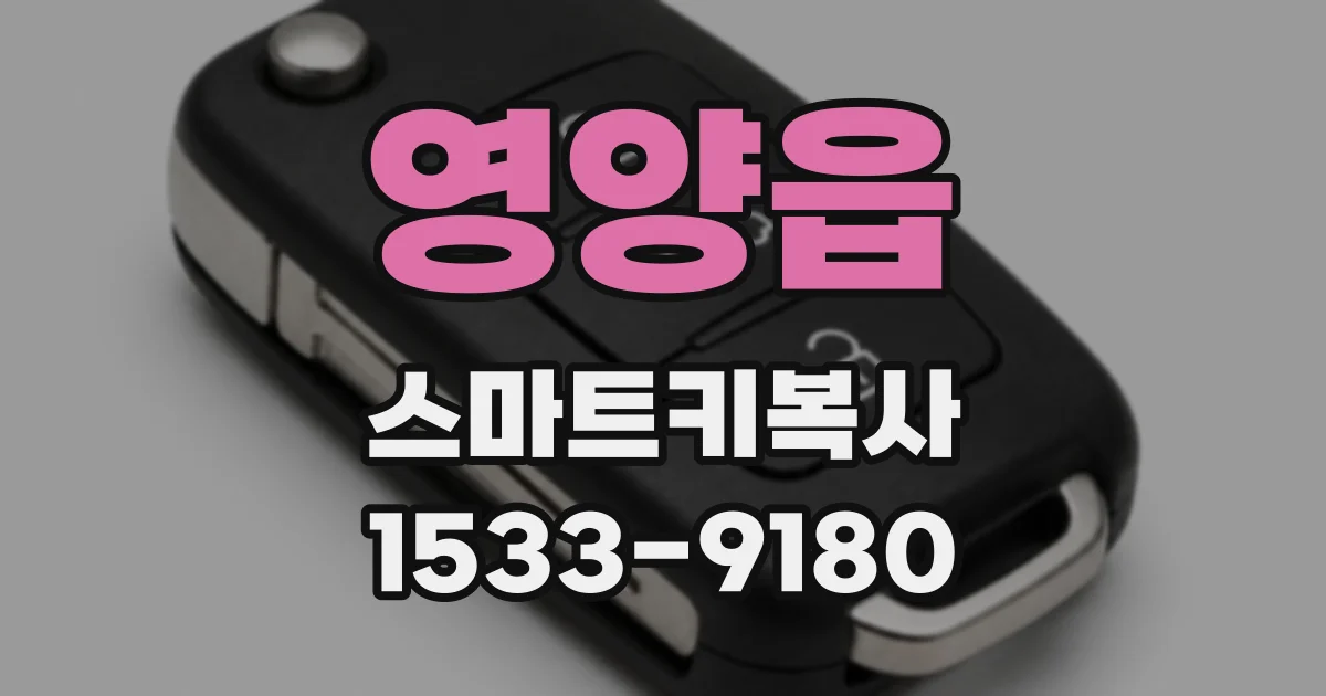 영양읍 스마트키복사