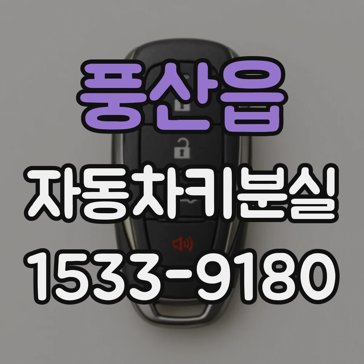 풍산읍 자동차키분실