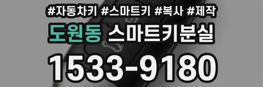 도원동 스마트키분실