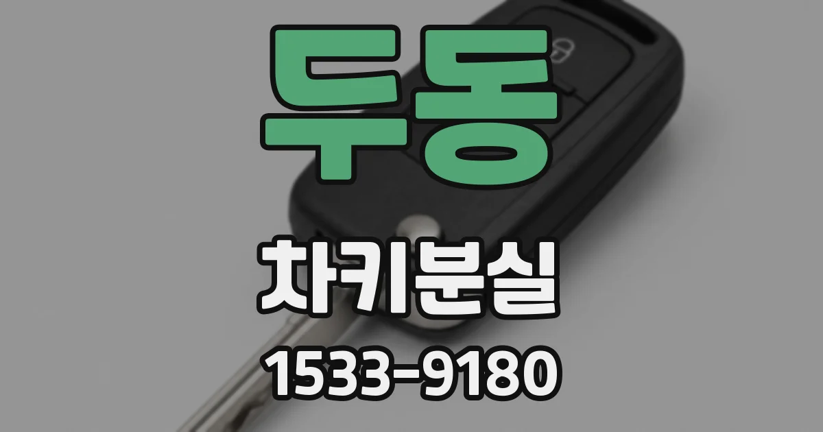두동 차키분실