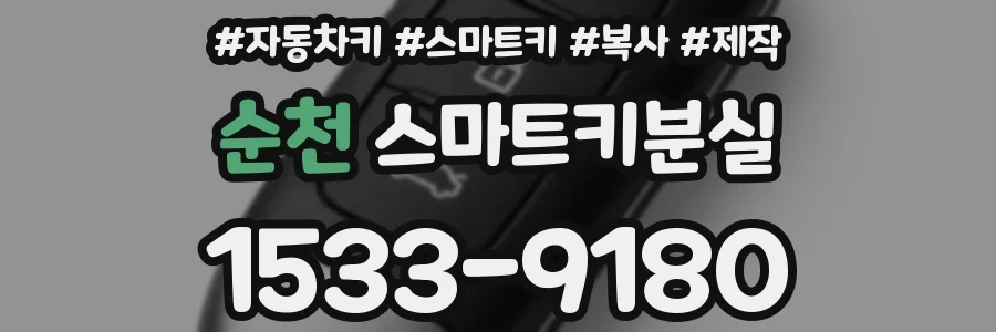 순천 스마트키분실
