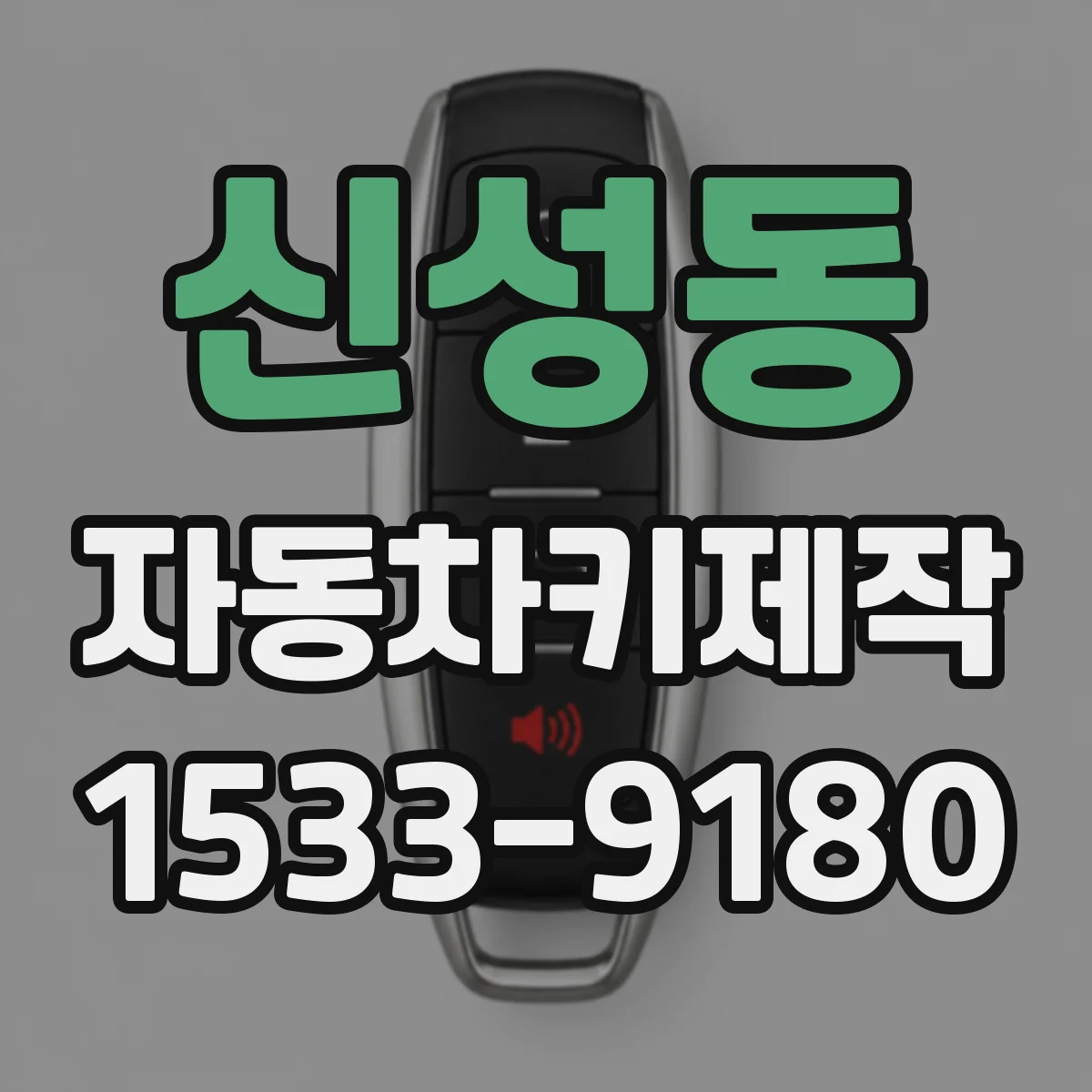 신성동 자동차키제작