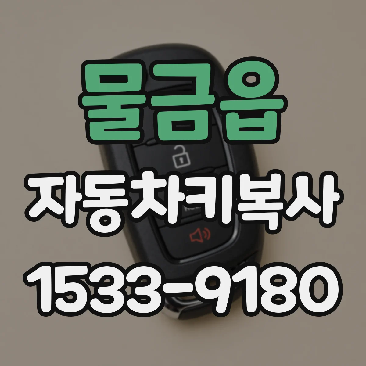 물금읍 자동차키복사