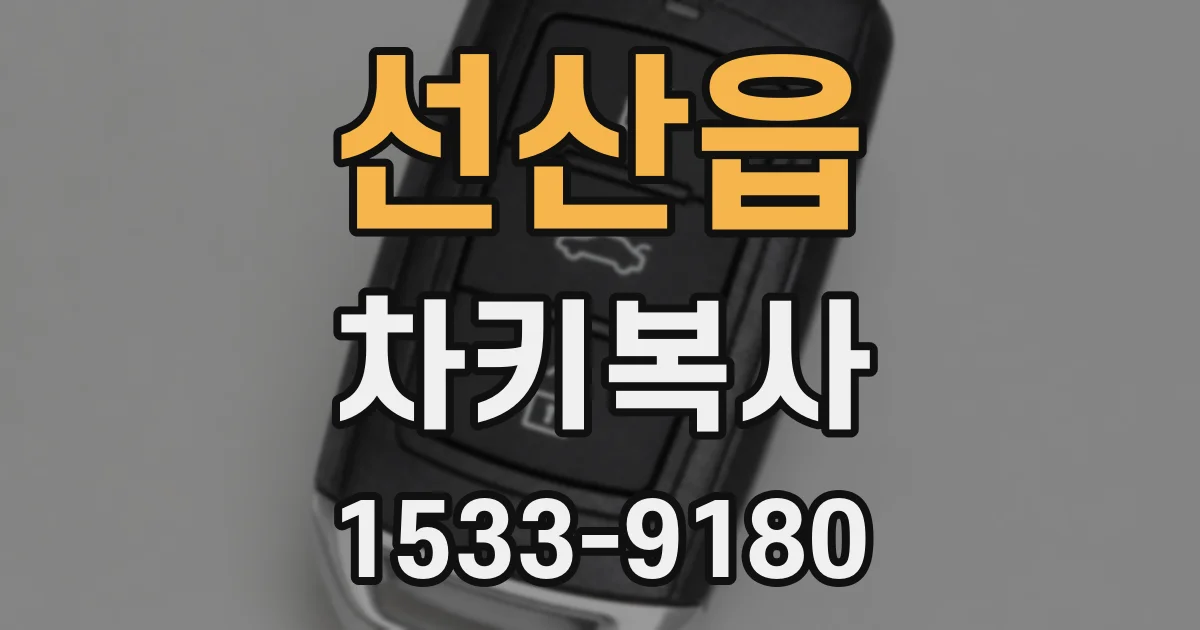 선산읍 차키복사