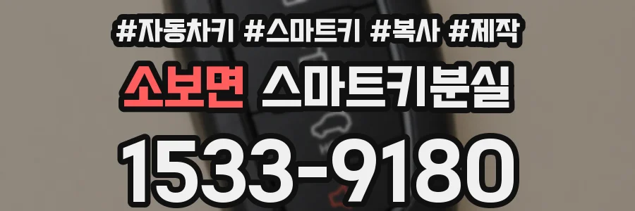 소보면 스마트키분실