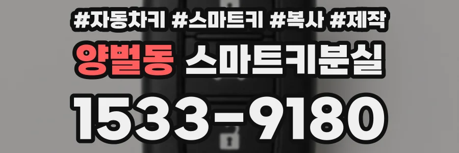 양벌동 스마트키분실