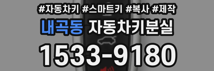 내곡동 자동차키분실