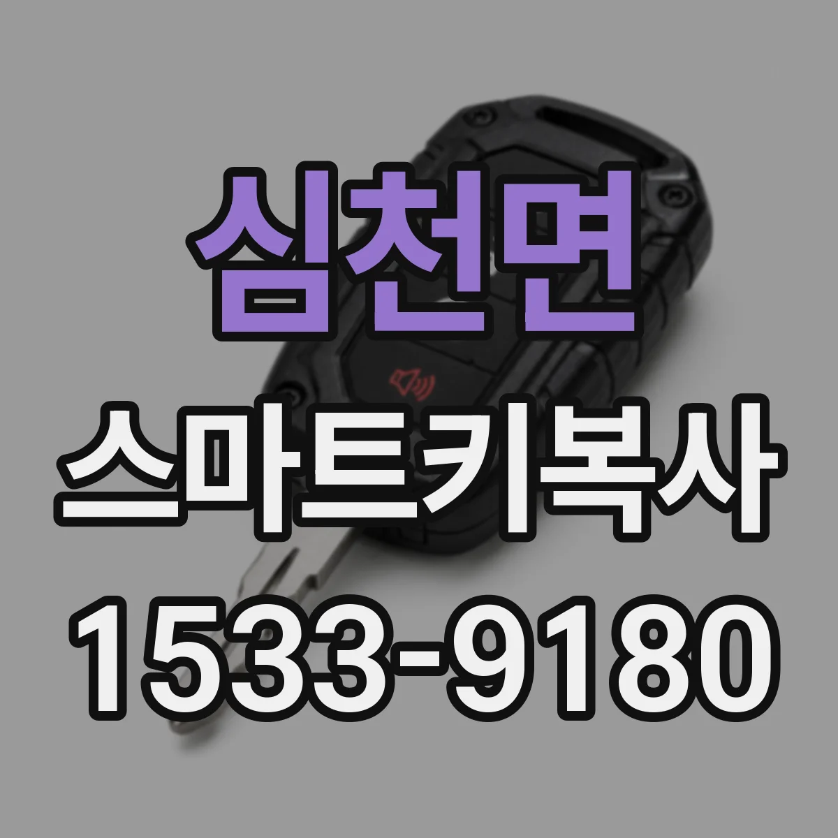 심천면 스마트키복사