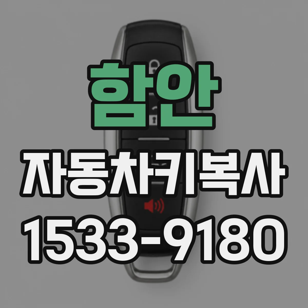함안 자동차키복사