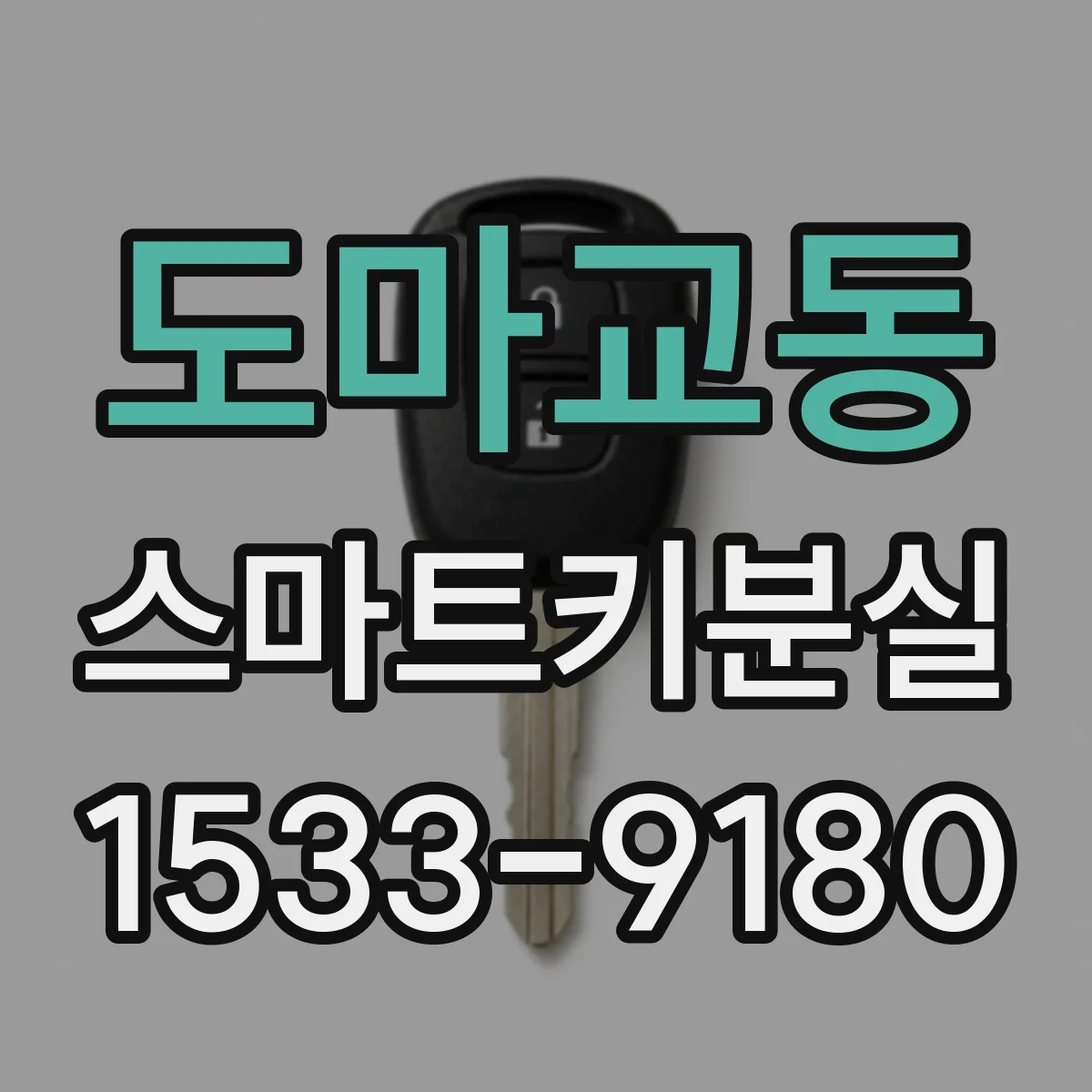 도마교동 스마트키분실
