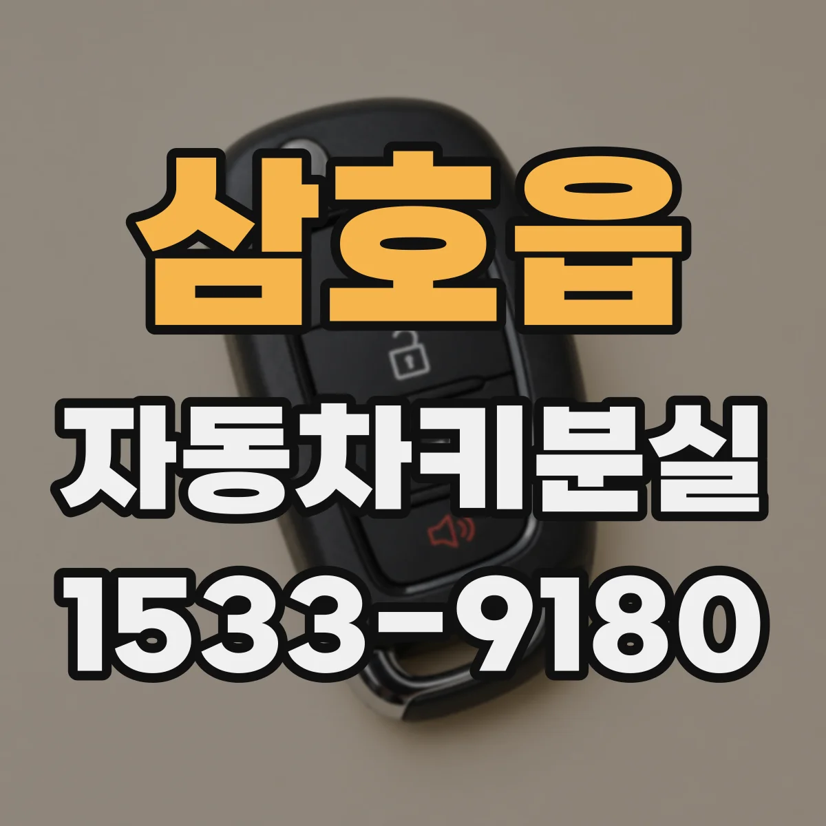 삼호읍 자동차키분실