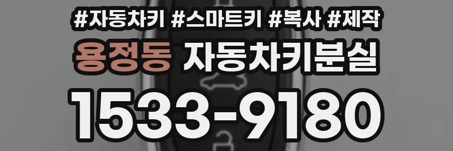 용정동 자동차키분실