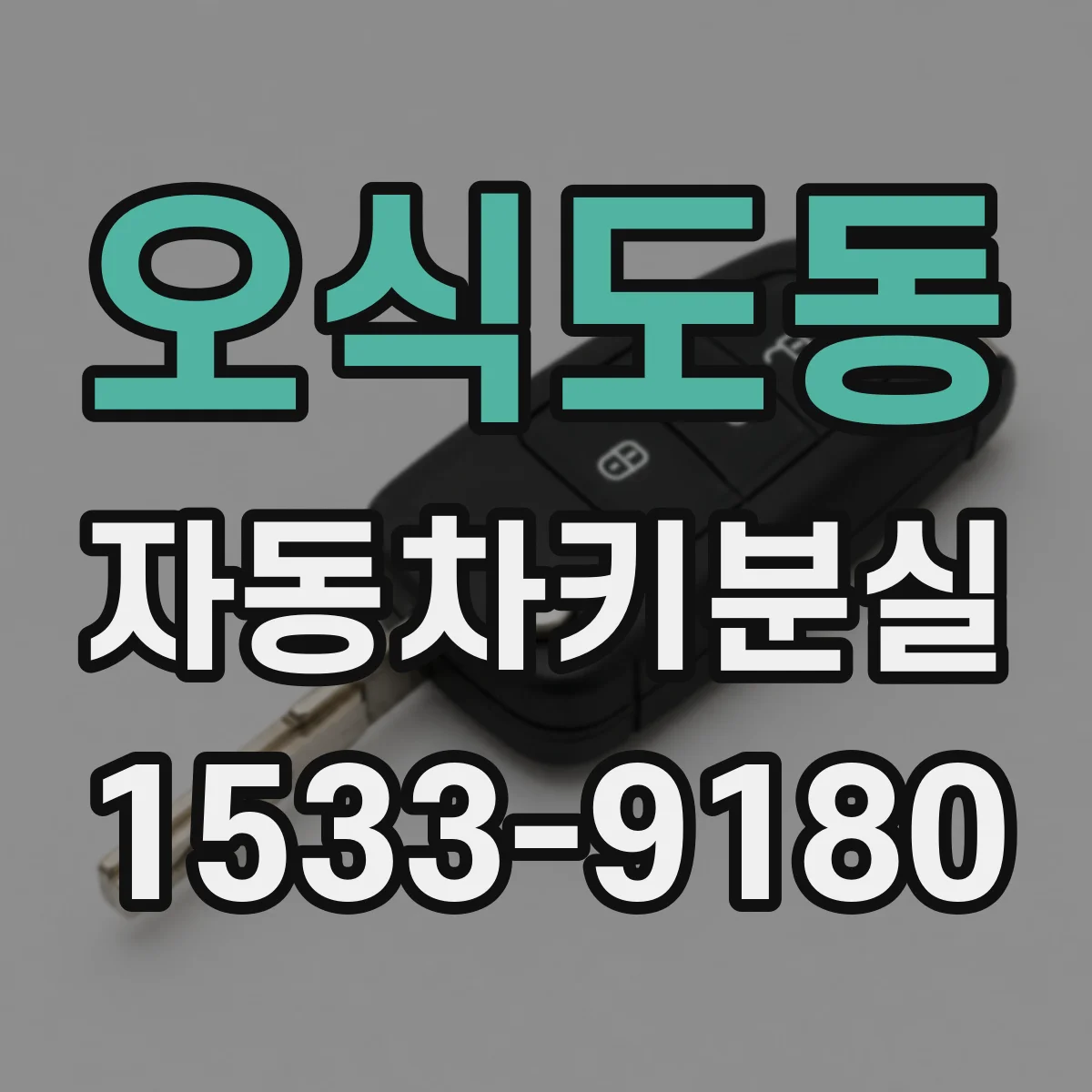 오식도동 자동차키분실