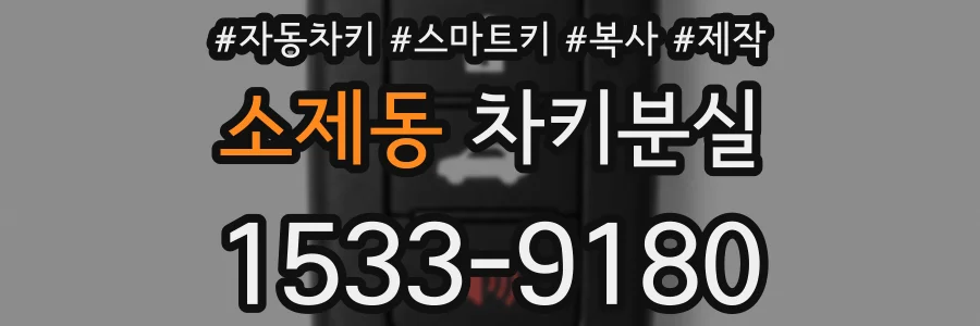 소제동 차키분실