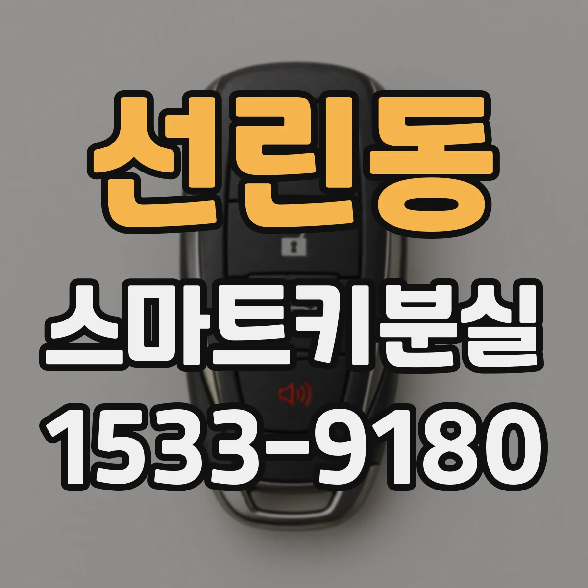 선린동 스마트키분실