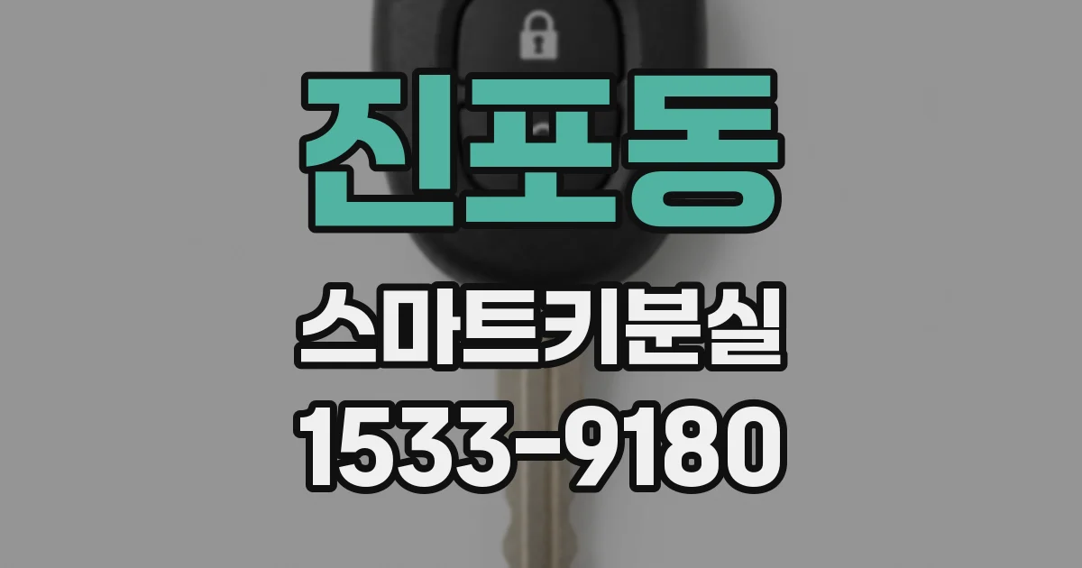 진포동 스마트키분실