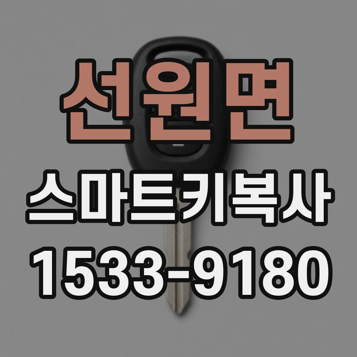 선원면 스마트키복사