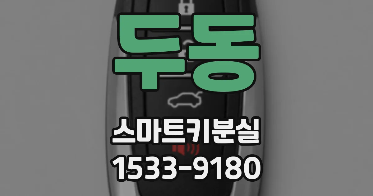 두동 스마트키분실