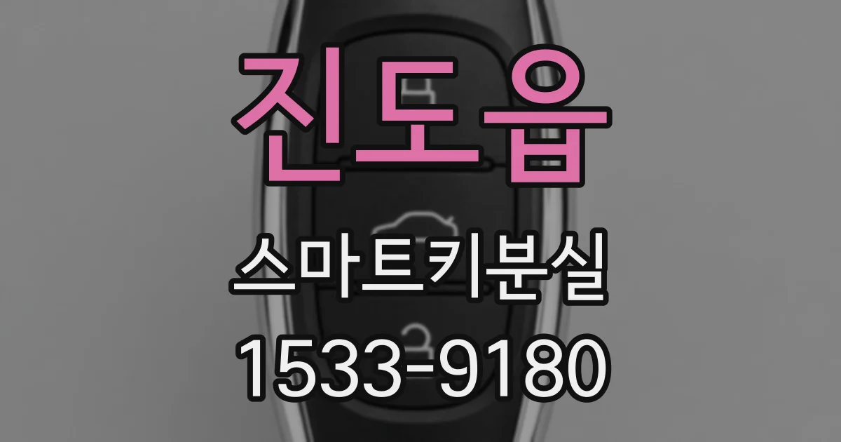 진도읍 스마트키분실