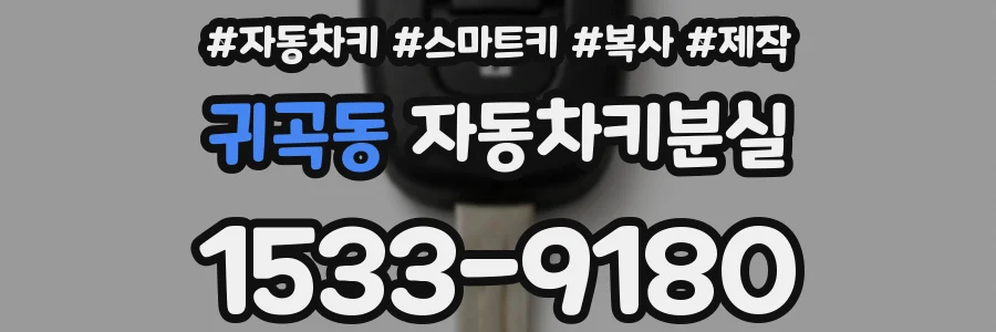 귀곡동 자동차키분실