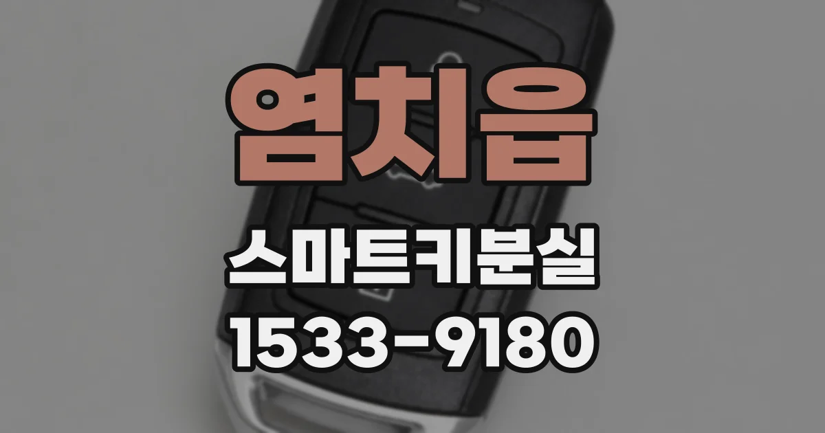 염치읍 스마트키분실