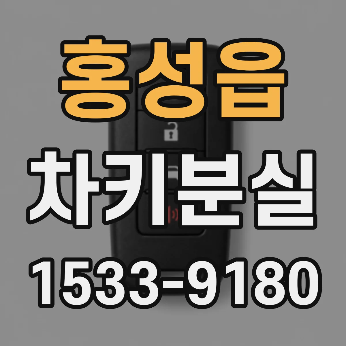 홍성읍 차키분실
