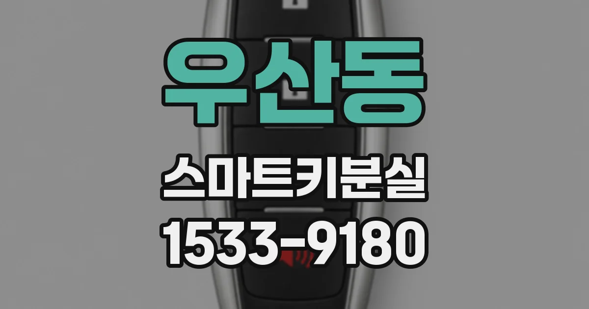 우산동 스마트키분실