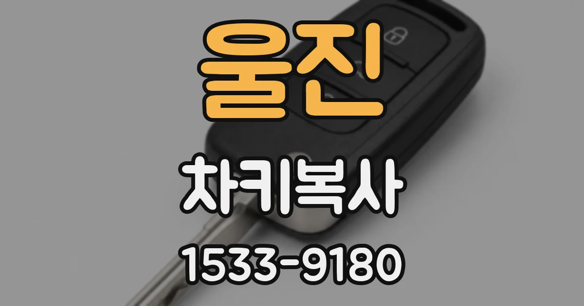 울진 차키복사