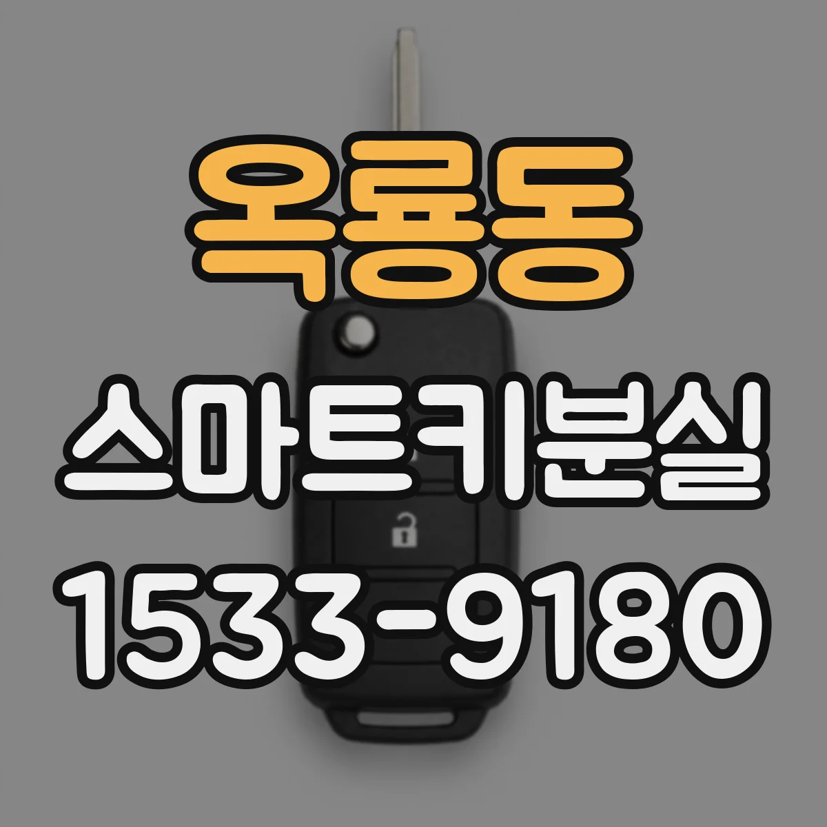 옥룡동 스마트키분실