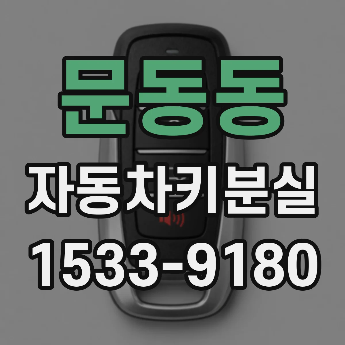 문동동 자동차키분실