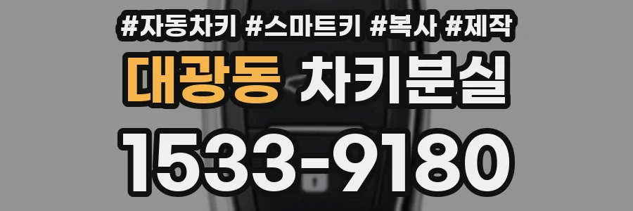 대광동 차키분실