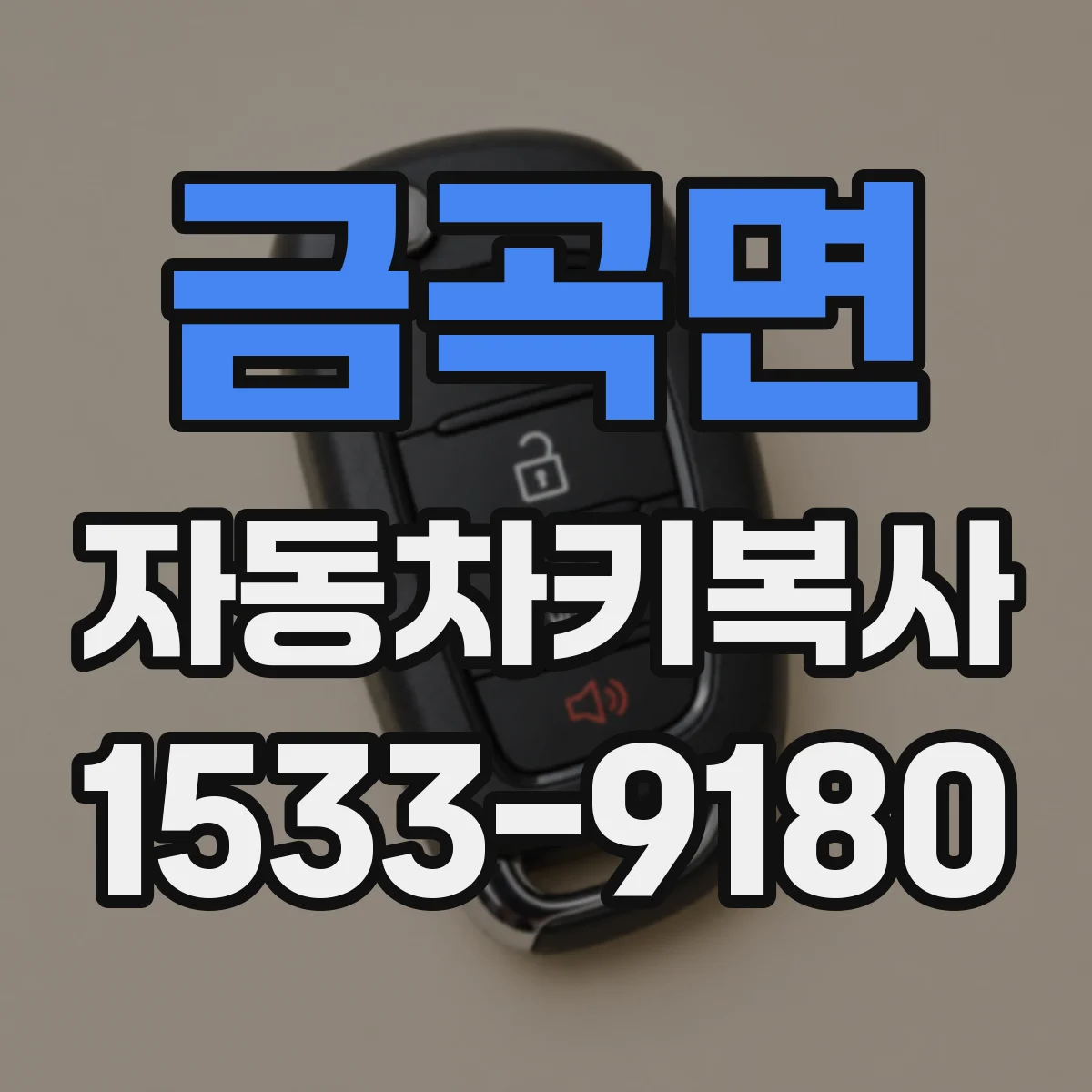 금곡면 자동차키복사