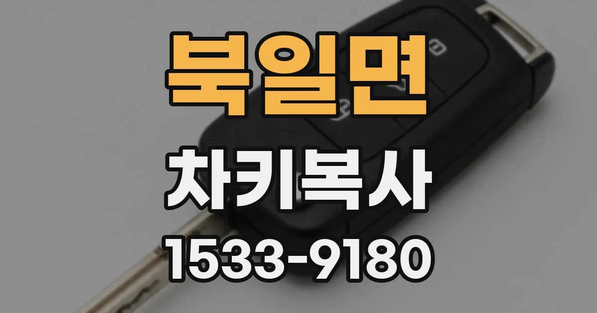 북일면 차키복사