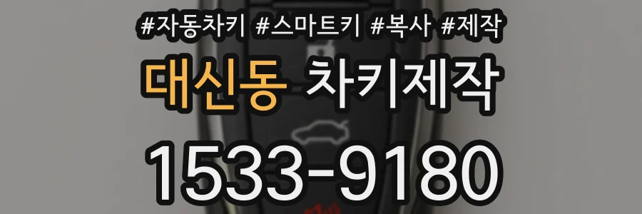 대신동 차키제작