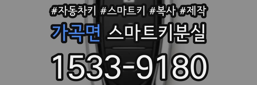 가곡면 스마트키분실