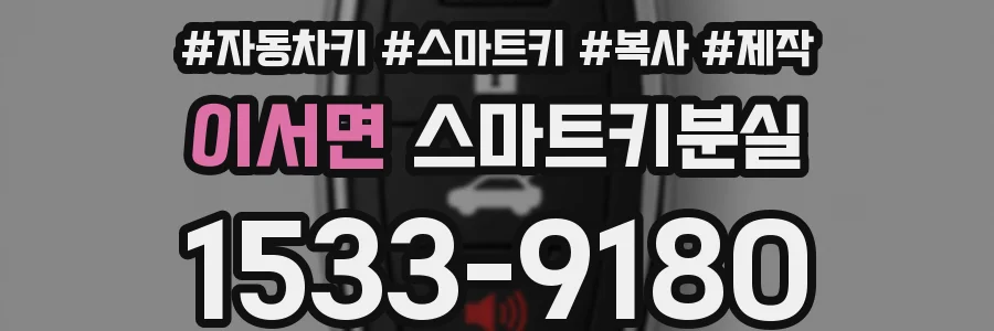 이서면 스마트키분실